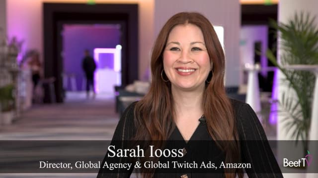 Twitch's Sarah Iooss Says 'Trusted Voices' are Key to Unlocking U.S. Live Commerce