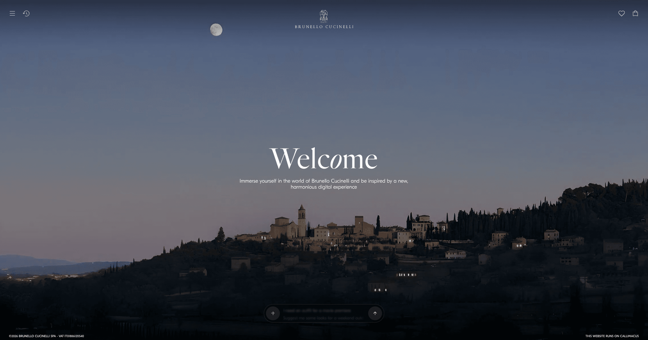 Brunello Cucinelli launches a new AI-powered ecommerce site