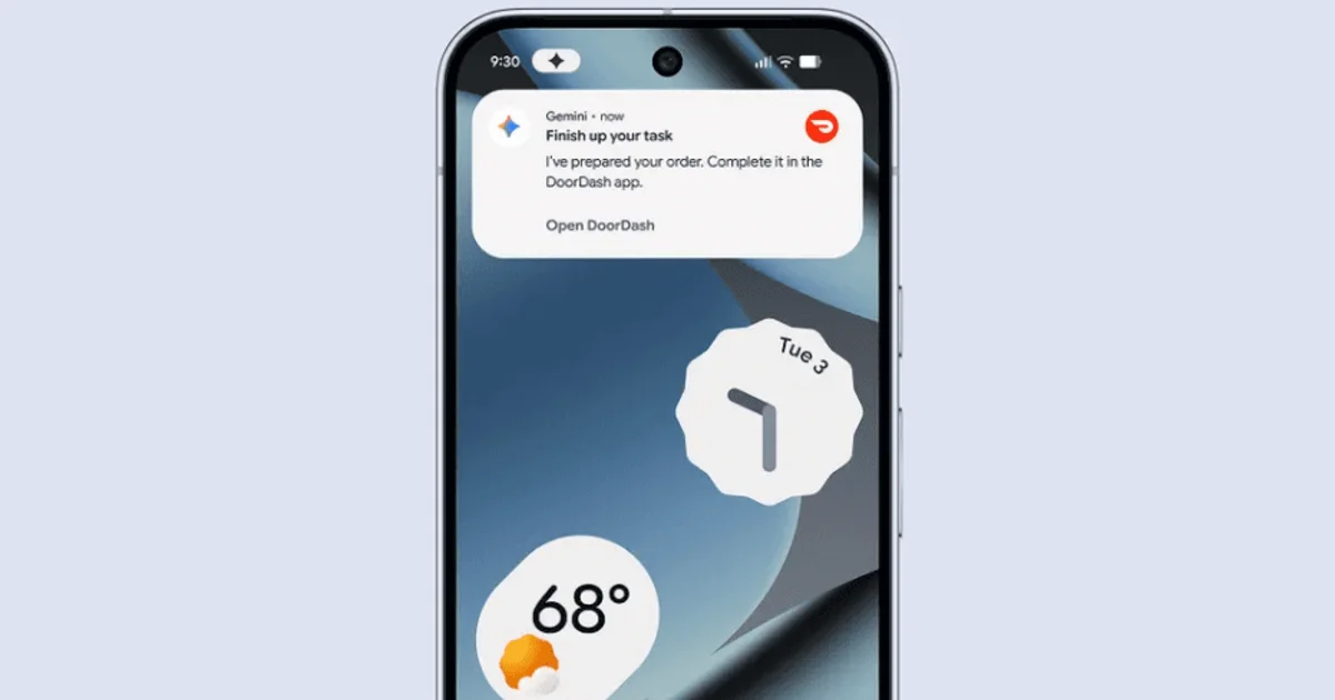 DoorDash and Uber Begin Testing True Agentic Ordering in Google Gemini