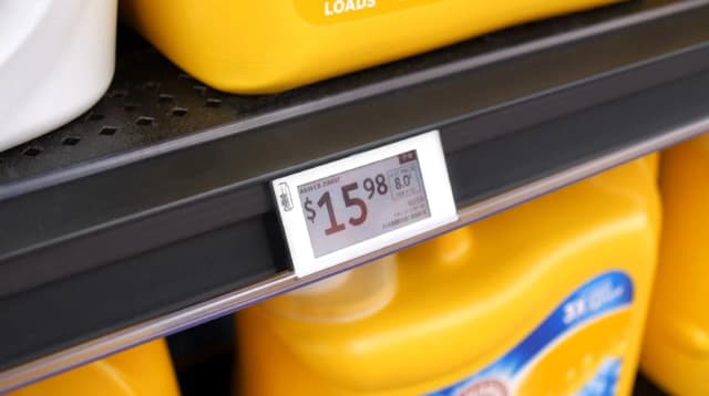 Walmart goes big on digital shelf labels