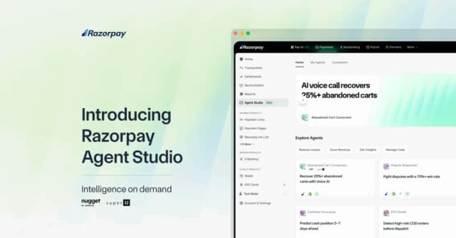 Introducing Razorpay Agent Studio
